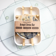 Love of Earth Co. Armpit Detox Soap Bar White Smoke Just the Bar,Add a Soap Sock!