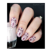 UberChic Beauty Art Deco Elements Stamping Plate Black