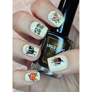 UberChic Beauty Autumn Mood Stamping Plate Black