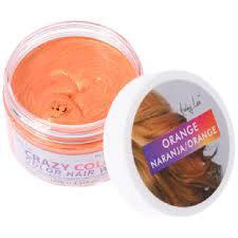 VIP Extensions Ashley Lee Color Crazy Hair Wax Styling Wax White Smoke ORANGE