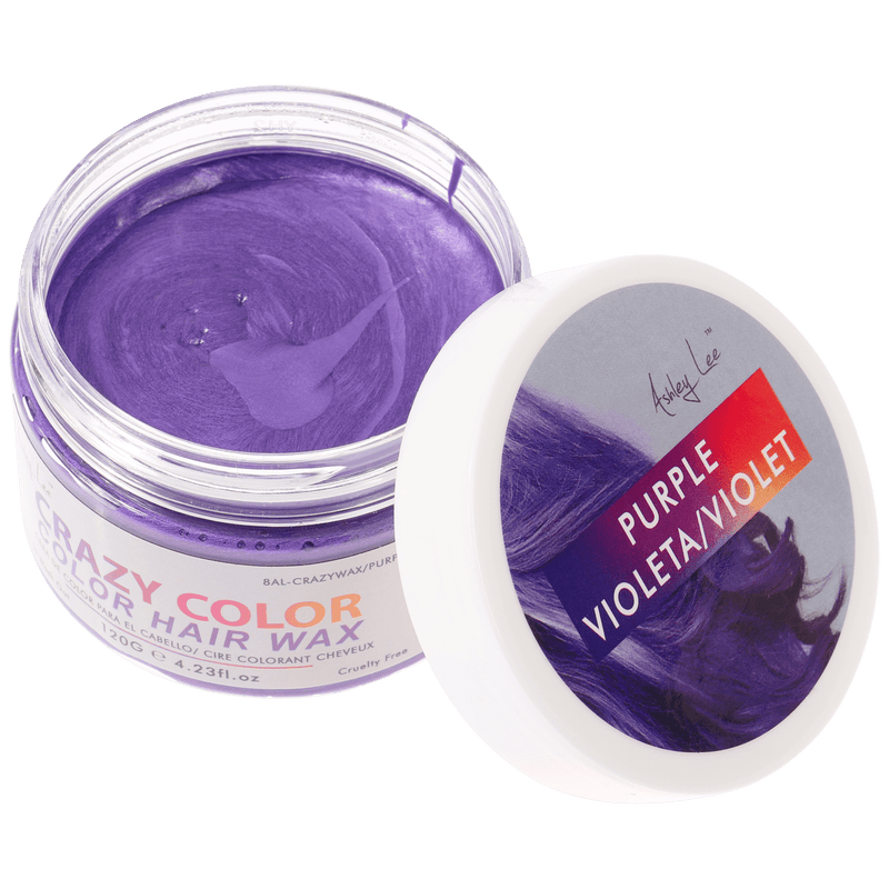 VIP Extensions Ashley Lee Color Crazy Hair Wax Styling Wax Black PURPLE,BLUE,RED,ORANGE,GOLD,WHITE,SILVER,GREEN,Black,PINK,AQUA