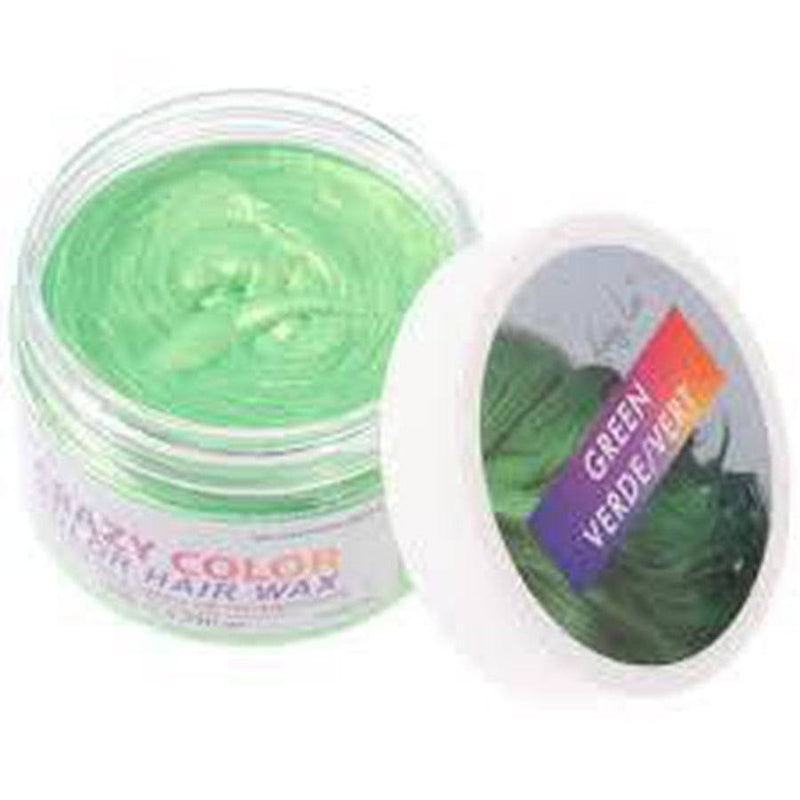 VIP Extensions Ashley Lee Color Crazy Hair Wax Styling Wax White Smoke GREEN