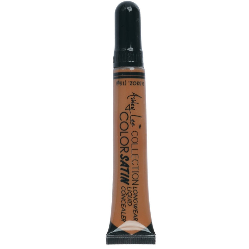 VIP Extensions Ashley Lee Color Satin Longwear Liquid Concealer Concealer White Smoke Almond Brown,Vanilla Cream,Cocoa,Caramel,Ivory,Warm Peach,Golden Coffee,Amber,Hazel,Honey Glaze,Dark Chocolate,Mocha,Green Corrector,Orange Corrector,Yellow Corrector