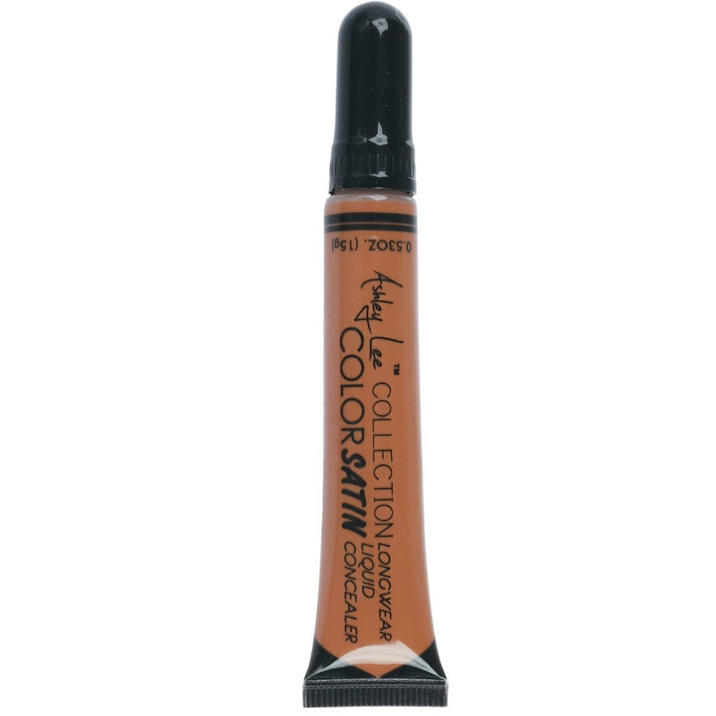 VIP Extensions Ashley Lee Color Satin Longwear Liquid Concealer Concealer White Smoke Almond Brown,Vanilla Cream,Cocoa,Caramel,Ivory,Warm Peach,Golden Coffee,Amber,Hazel,Honey Glaze,Dark Chocolate,Mocha,Green Corrector,Orange Corrector,Yellow Corrector
