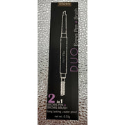 VIP Extensions Ashley Lee Vue Duo Brow Pen + Brush Eyebrow Pencil Black
