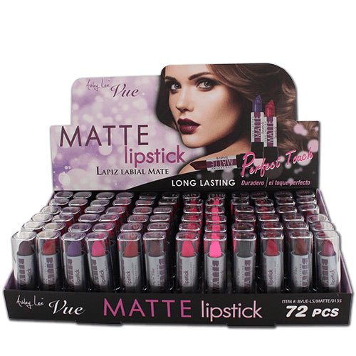 VIP Extensions Ashley Lee Vue Long Lasting Matte Lipstick Lipstick White Smoke 1,2,3,4,5,6,7,8,9,10,11,12