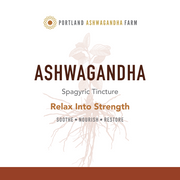 Portland Ashwagandha Farm Ashwagandha Fresh Spagyric Tincture – Pacific Northwest Grown Tincture Saddle Brown 2oz,4oz