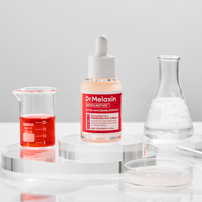 AsiaBeautyMall Dr. Melaxin Astaxanthin Extra Whitening Ampoule Serum Light Gray
