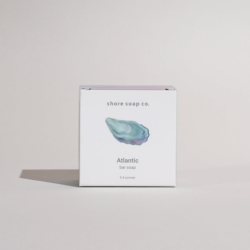 Shore Soap Co. Atlantic Bar Soap Bar Soap Light Gray Single Bar