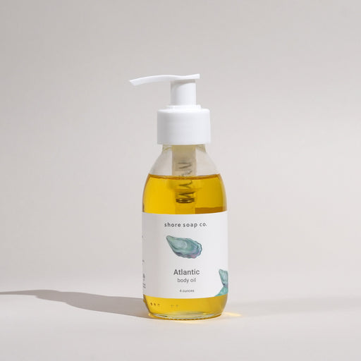 Shore Soap Co. Atlantic Body Oil Body Oil Light Gray