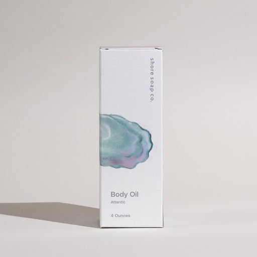 Shore Soap Co. Atlantic Body Oil Body Oil Light Gray