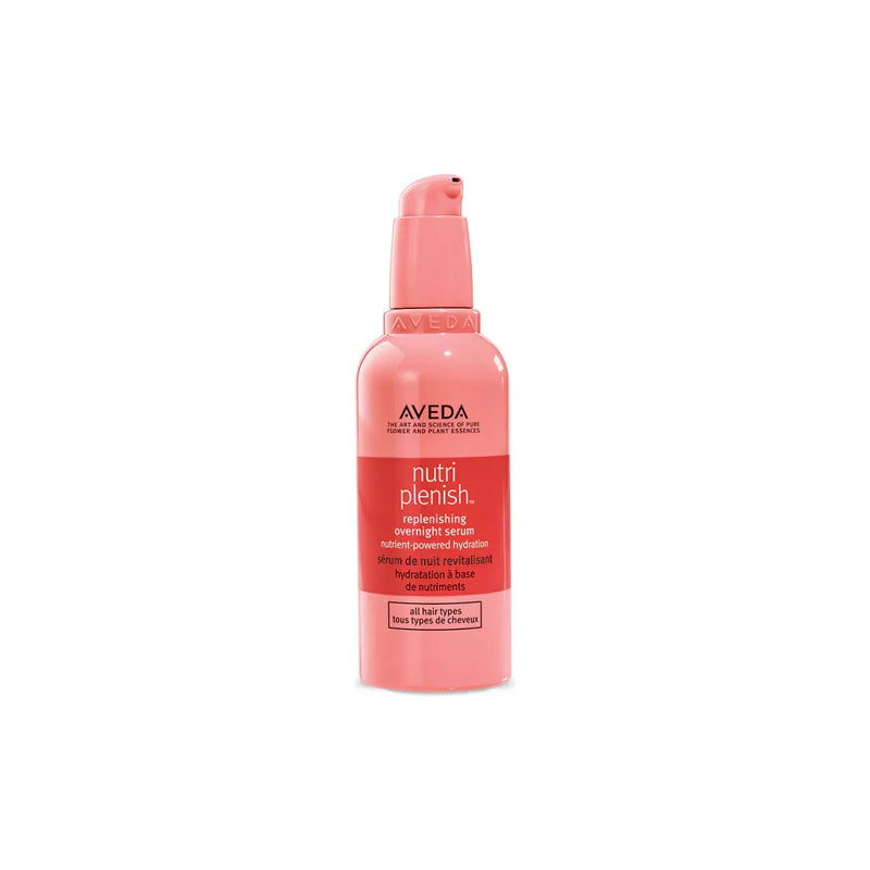 Aveda Aveda Nutri Planish Replenishing Overnight Serum 3.4 oz Hair Serum White Smoke