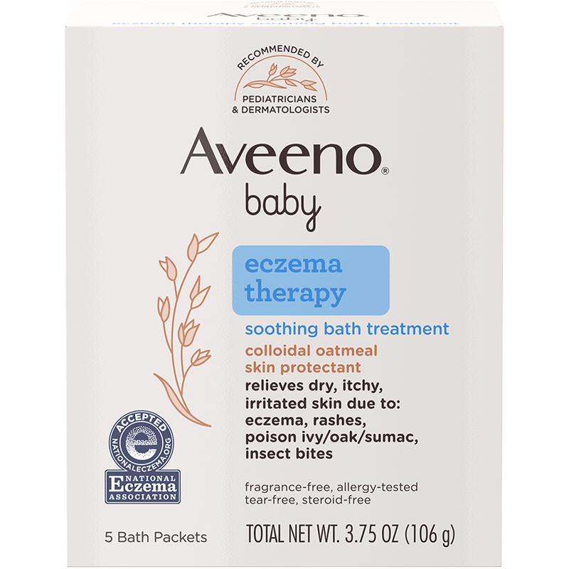 Aveeno Aveeno Baby Soothing Bath Treatment - 3.75 oz. Baby Bath Treatment Beige