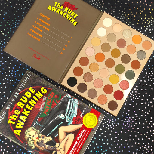 Rude Cosmetics The Rude Awakening 35 Eyeshadow Palette - Book 5 Eyeshadow Palettes Dim Gray The Rude Awakening