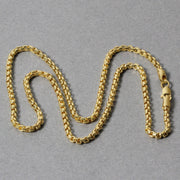 Bids.com 2.4mm 14k Yellow Gold Round Box Chain Necklaces Dark Gray 16 / Yellow Gold,18 / Yellow Gold,20 / Yellow Gold,24 / Yellow Gold,22 / Yellow Gold