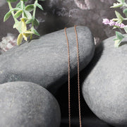 Bids.com 18k Rose Gold Diamond Cut Cable Link Chain (0.75 mm) Necklaces Dark Gray 16 / Rose Gold,18 / Rose Gold