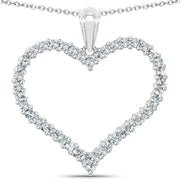 Bids.com 2.10 Carat Genuine Blue Topaz .925 Sterling Silver Pendant Pendants White Smoke