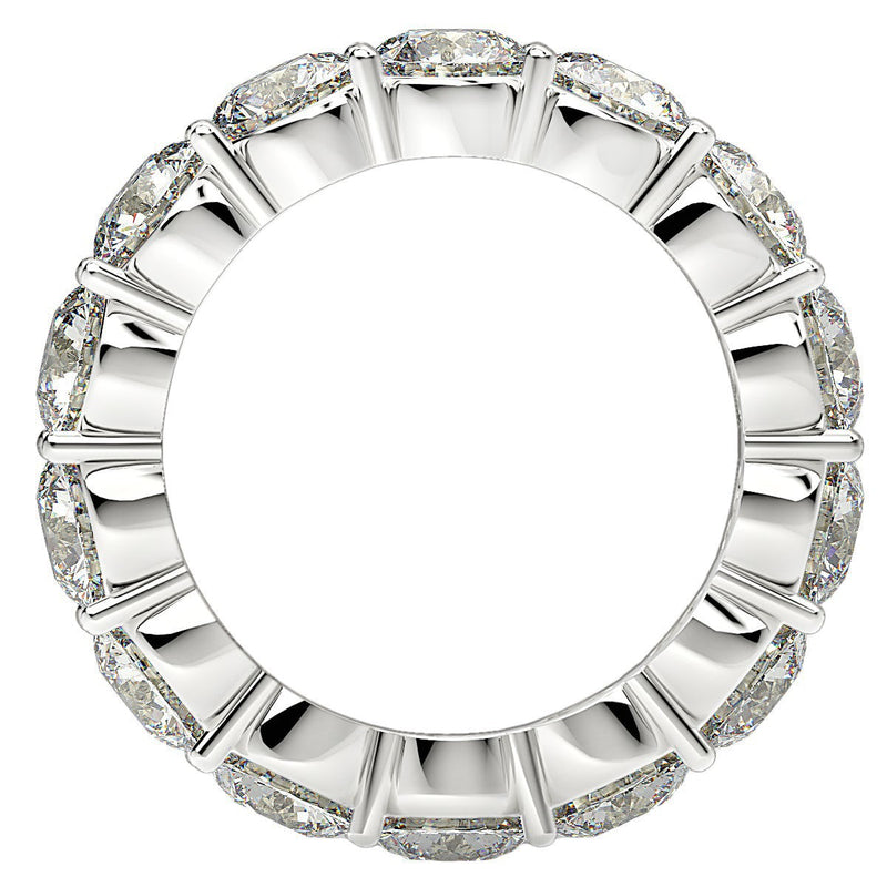 Bids.com Round Cut Lab Grown Diamond Eternity Ring in 14k White Gold (6 cttw FG/VS2) Rings White Smoke 4 / White Gold,4.5 / White Gold,5 / White Gold,5.5 / White Gold,6 / White Gold,6.5 / White Gold,7 / White Gold,7.5 / White Gold,8 / White Gold,8.5 / White Gold,9 / White Gold