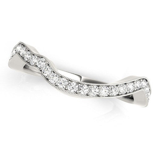 Bids.com 14k White Gold Milgrained Curve Style Diamond Wedding Band (1/5 cttw) Rings White Smoke 3 / White Gold,3.5 / White Gold,4 / White Gold,4.5 / White Gold,5 / White Gold,5.5 / White Gold,6 / White Gold,6.5 / White Gold,7 / White Gold,7.5 / White Gold,8 / White Gold,8.5 / White Gold,9 / White Gold