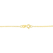 Bids.com 10K Yellow Gold 1/4 cttw Prong Set Round-Cut Diamond Open Heart 18" Pendant Necklace (K-L Color, I1-I2 Clarity) Necklaces White Smoke Yellow.Gold / 18