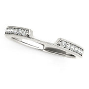 Bids.com 14k White Gold Curved Section Antique Style Diamond Wedding Band (1/8 cttw) Rings White Smoke 3 / White Gold,3.5 / White Gold,4 / White Gold,4.5 / White Gold,5 / White Gold,5.5 / White Gold,6 / White Gold,6.5 / White Gold,7 / White Gold,7.5 / White Gold,8 / White Gold,8.5 / White Gold,9 / White Gold