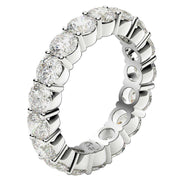 Bids.com Round Cut Lab Grown Diamond Eternity Ring in 14k White Gold (3 cttw FG/VS2) Rings White Smoke 4 / White Gold,4.5 / White Gold,5 / White Gold,5.5 / White Gold,6 / White Gold,6.5 / White Gold,7 / White Gold,7.5 / White Gold,8 / White Gold,8.5 / White Gold,9 / White Gold