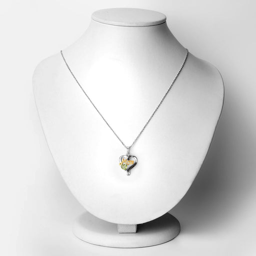 Bids.com 0.49 Carat Genuine Peridot and Black Spinel .925 Sterling Silver Pendant Pendants White Smoke size 18.00