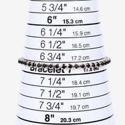 Bids.com 3.13 Carat Genuine Blue Sapphire 14K Yellow Gold Bracelet Bracelets White Smoke size 7.00