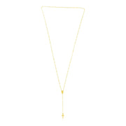 Bids.com 14k Yellow Gold Rosary Necklace Necklaces White Smoke 26 / Yellow Gold