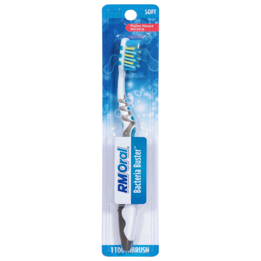 RM Oral RM Oral Bacteria Buster Soft Bristles Toothbrushes Lavender