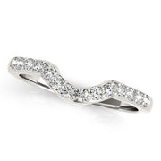 Bids.com 14k White Gold Pave Set Diamond Curved Wedding Band (1/4 cttw) Rings White Smoke 3 / White Gold,3.5 / White Gold,4 / White Gold,4.5 / White Gold,5 / White Gold,5.5 / White Gold,6 / White Gold,6.5 / White Gold,7 / White Gold,7.5 / White Gold,8 / White Gold,8.5 / White Gold,9 / White Gold