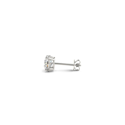 Bids.com 1 cttw Certified IGI Lab Grown Round Diamond Stud Earrings 14k White Gold (G/VS2) Earrings White Smoke White Gold