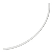 Bids.com 4.0mm 14k Two Tone Gold Reversible Omega Necklace Necklaces White Smoke 16 / Two-Tone Gold,17 / Two-Tone Gold,18 / Two-Tone Gold,20 / Two-Tone Gold