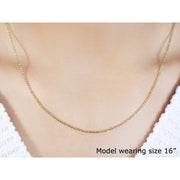 Bids.com 14k Yellow Gold Diamond-Cut Bead Chain 1.2mm Necklaces Gray 16 / Yellow Gold,18 / Yellow Gold,20 / Yellow Gold