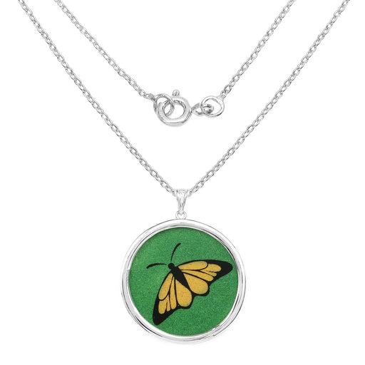 Bids.com 29.50 Carat Genuine Emerald .925 Sterling Silver Pendant Pendants White Smoke size 18.00