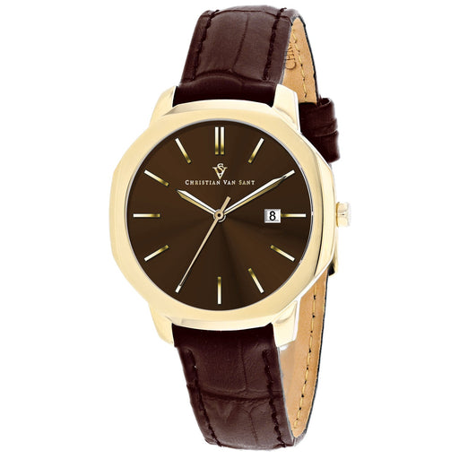 Bids.com Christian Van Sant Women's Octave Slim Watches White Smoke