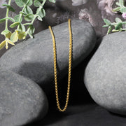 Bids.com 14k Yellow Gold Round Box Chain 1.7mm Necklaces Black 16 / Yellow Gold,18 / Yellow Gold,20 / Yellow Gold,24 / Yellow Gold