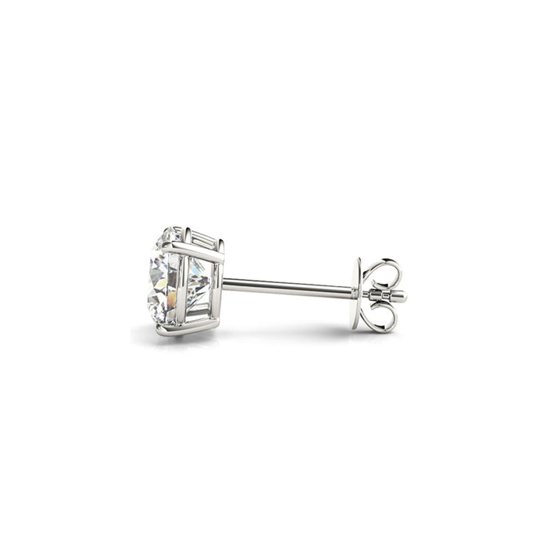 Bids.com 4 cttw Certified IGI Lab Grown Round Diamond Stud Earrings 14k White Gold (G/VS2) Earrings White Smoke White Gold