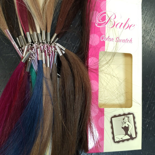 VIP Extensions Babe Color Swatch Hair Extension Accessories White Smoke