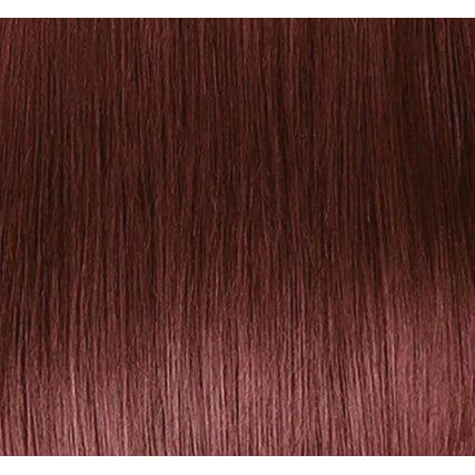 VIP Extensions Babe I-Tip 18" 100% Human Hair Straight 20 pcs Hair Extension Black burgundy-beverly