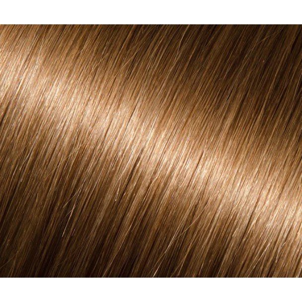 VIP Extensions Babe I-Tip 18" 100% Human Hair Straight 20 pcs Hair Extension Saddle Brown 8-lucy
