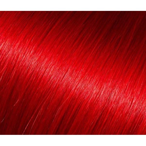 VIP Extensions Babe I-Tip 18" 100% Human Hair Straight 20 pcs Hair Extension Dark Red red-victoria