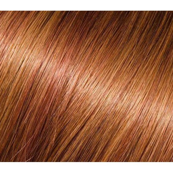 VIP Extensions Babe I-Tip 18" 100% Human Hair Straight 20 pcs Hair Extension Saddle Brown 30-33-ruby,27-shirley