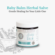 Euphoric Herbals Baby Balm Herbal Salve Salve White Smoke 1oz,4oz,8oz