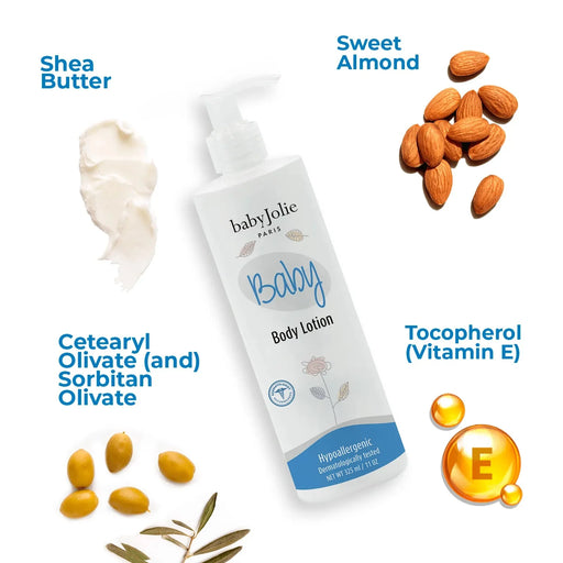 Baby Jolie Paris Baby Body Lotion | 11oz (325ml) Baby Care > Baby Body Lotion > Lotion for Babies White Smoke