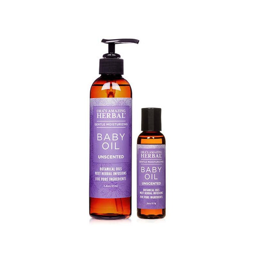 Ora's Amazing Herbal Baby Oil with Calendula and Licorice White Smoke 7.5 oz,2 oz