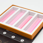 Mega Lash Academy Baby Pink 5D Rapid Promade Fans - 600 Fans Promade Fans Dark Slate Gray 0.07 / CC / Mixed 8-9-10-11 mm,0.07 / CC / Mixed 12-13-14-15 mm