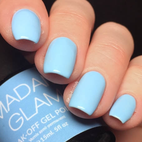 Madam Glam Baby Blue Black