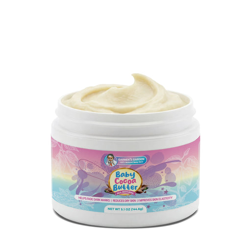 Garner's Garden Baby Cocoa Butter Baby Care White Smoke Baby Cocoa Butter 3oz,Baby Cocoa Butter 5oz,Baby Cocoa Butter 10oz