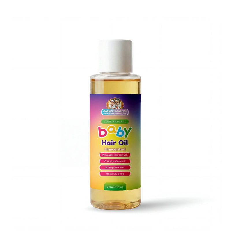 Garner's Garden Natural Hair Oil Hair Oil White Smoke Baby Hair Oil / 4 oz (Recommended)